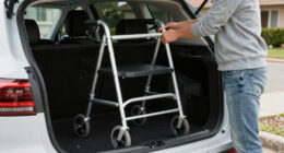 How to Fold and Store a Rollator in a Car