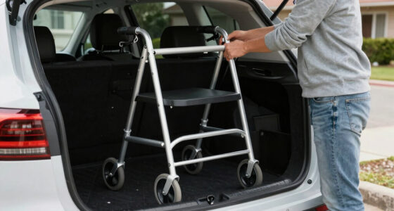 How to Fold and Store a Rollator in a Car