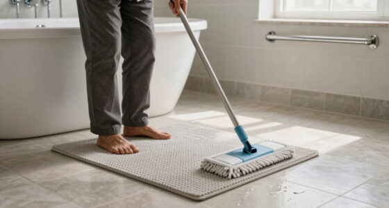 Keeping the Bathroom Floor Dry and Safe