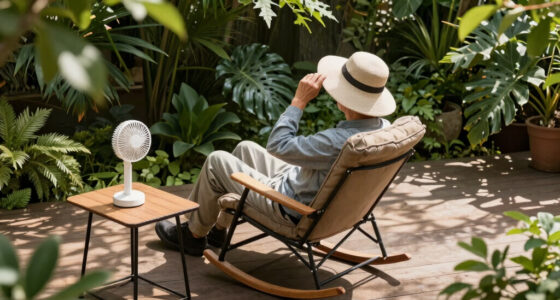Setting Up a Shady Reading Spot Outdoors