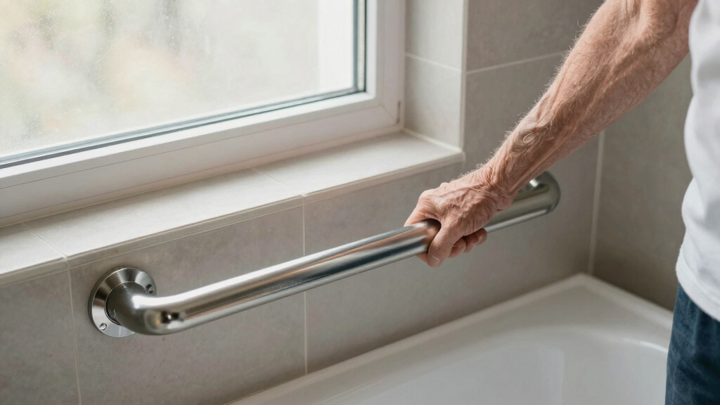 Where to Place Grab Bars in the Bathroom