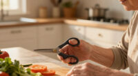 Aids for Cutting Food With Limited Grip