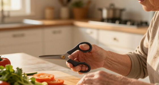 Aids for Cutting Food With Limited Grip