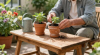 Choosing a Potting Bench at a Comfortable Height