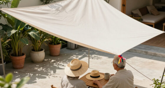 Creating Shade Without a Heavy Umbrella