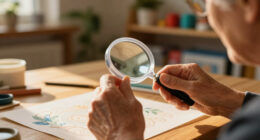 Lighted Magnifiers for Reading and Crafts