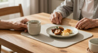 Nonslip Plates, Cups, and Mats for Mealtime