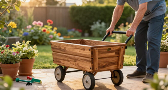 Setting Up a Rolling Garden Cart