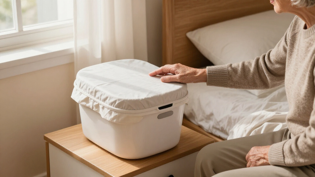 Choosing a Commode for Bedside Use