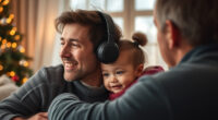 A Holiday Evening Out with Bone Conduction Headphones
