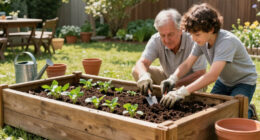 Filling a Raised Garden Bed the Easy Way