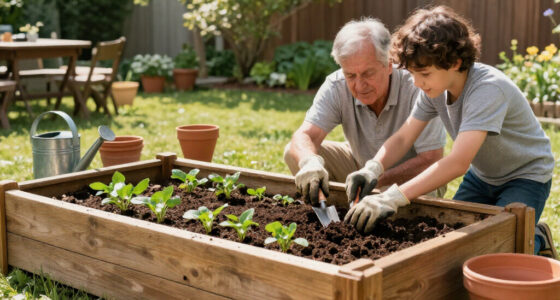 Filling a Raised Garden Bed the Easy Way