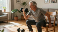 My 73-Year-old Dad Uses This Three-move Dumbbell Routine To Build Functional, Full-body Strength