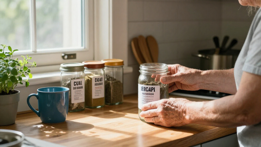 Simple Vision-Friendly Labeling Around the House