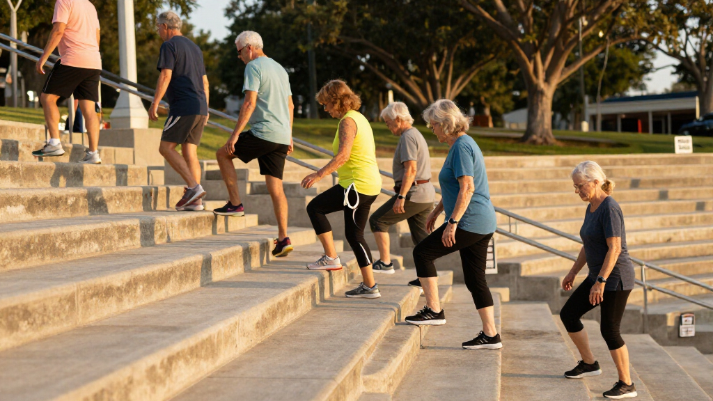 Viral Tampa Workout Friday Stairs Expands To New Cities Across US