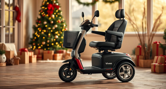 Vive 4 Wheel Mobility Scooter: A Holiday Season Review
