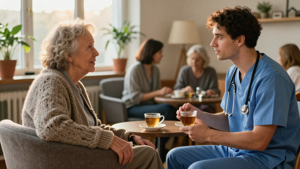 What Medical Students Learn From Talking To Care Home Residents